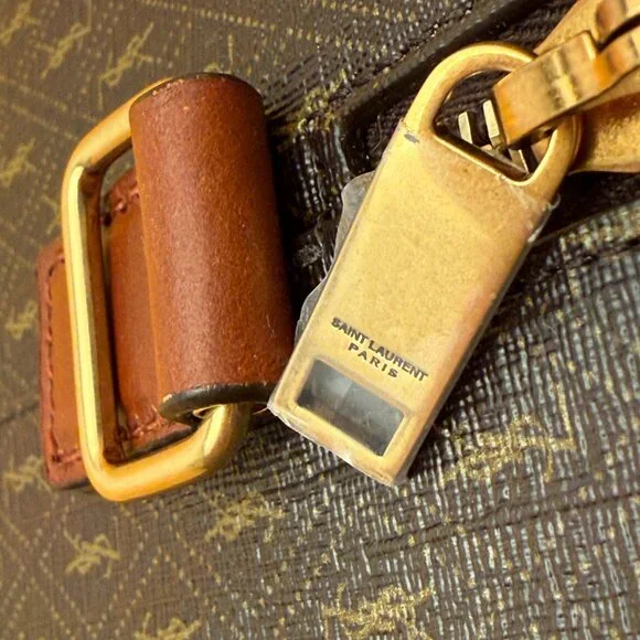 NEW YSL DUFFLE TRAVEL BAG WITH STRAP  Yves Saint Laurent - Picture 5 of 16